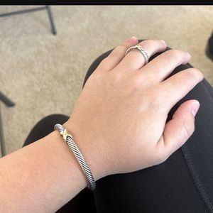 David Yurman crossover cable Bracelet